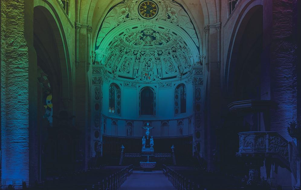 Der Trierer Dom in einem ganz anderen Licht