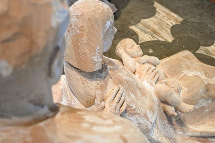 Maria mit Jesuskind auf dem Schoß